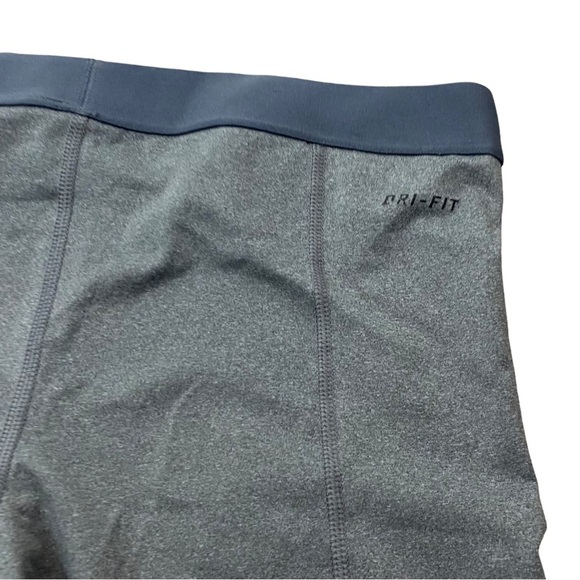 Nike Pro Sri fit gray leggings cropped size M medium - Picture 5 of 10